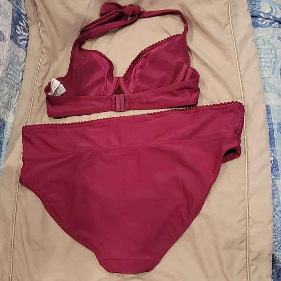 Curvy Kate Raspberry Bikini - Picture 7 of 16